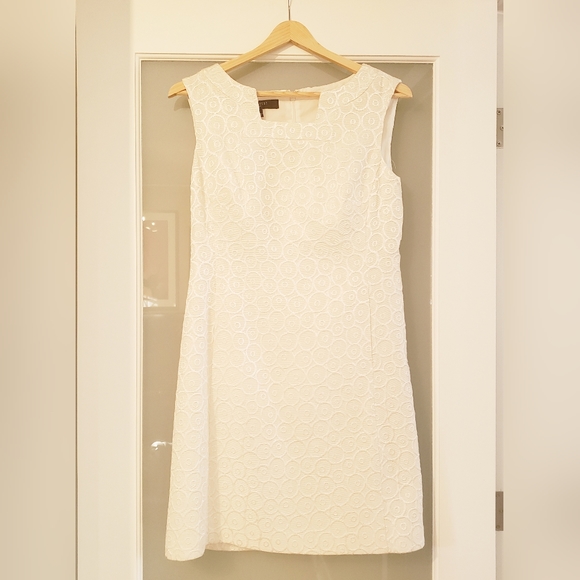 Nine West Cream Cocktail Dress - Picture 1 of 3